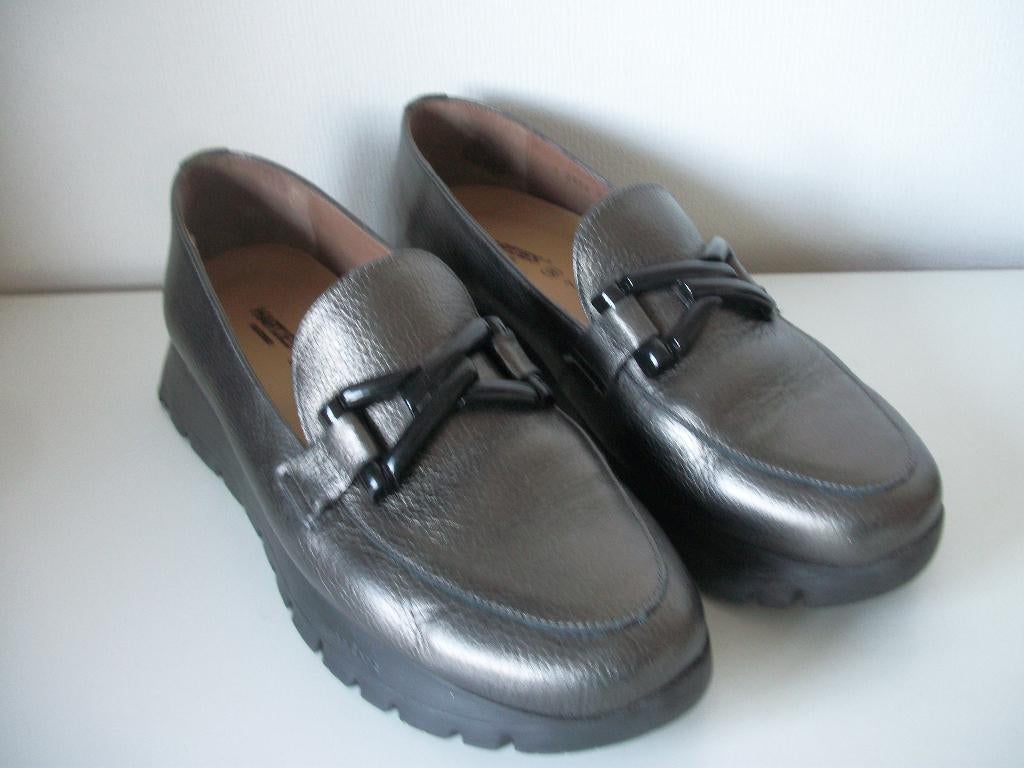 Instapper Schoen - Bruin Leer 41 - Wonders - Nieuw, Kleding | Dames, Schoenen, Bruin, Wonders, Instappers, Nieuw