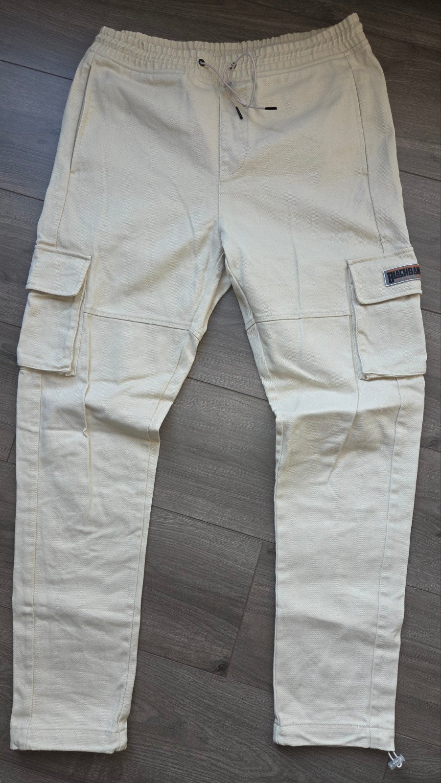 Black Bananas Cargo Broek - Beige - Maat XL, Beige, Maat 56/58 (XL), Ophalen of Verzenden, Zo goed als nieuw