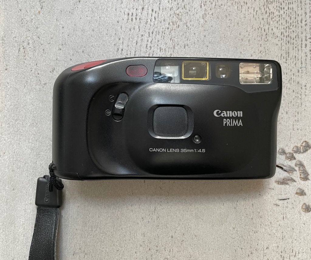 Canon Prima Compact Camera - Vintage Analoge Fotografie, Ophalen, Gebruikt, Compact, Canon