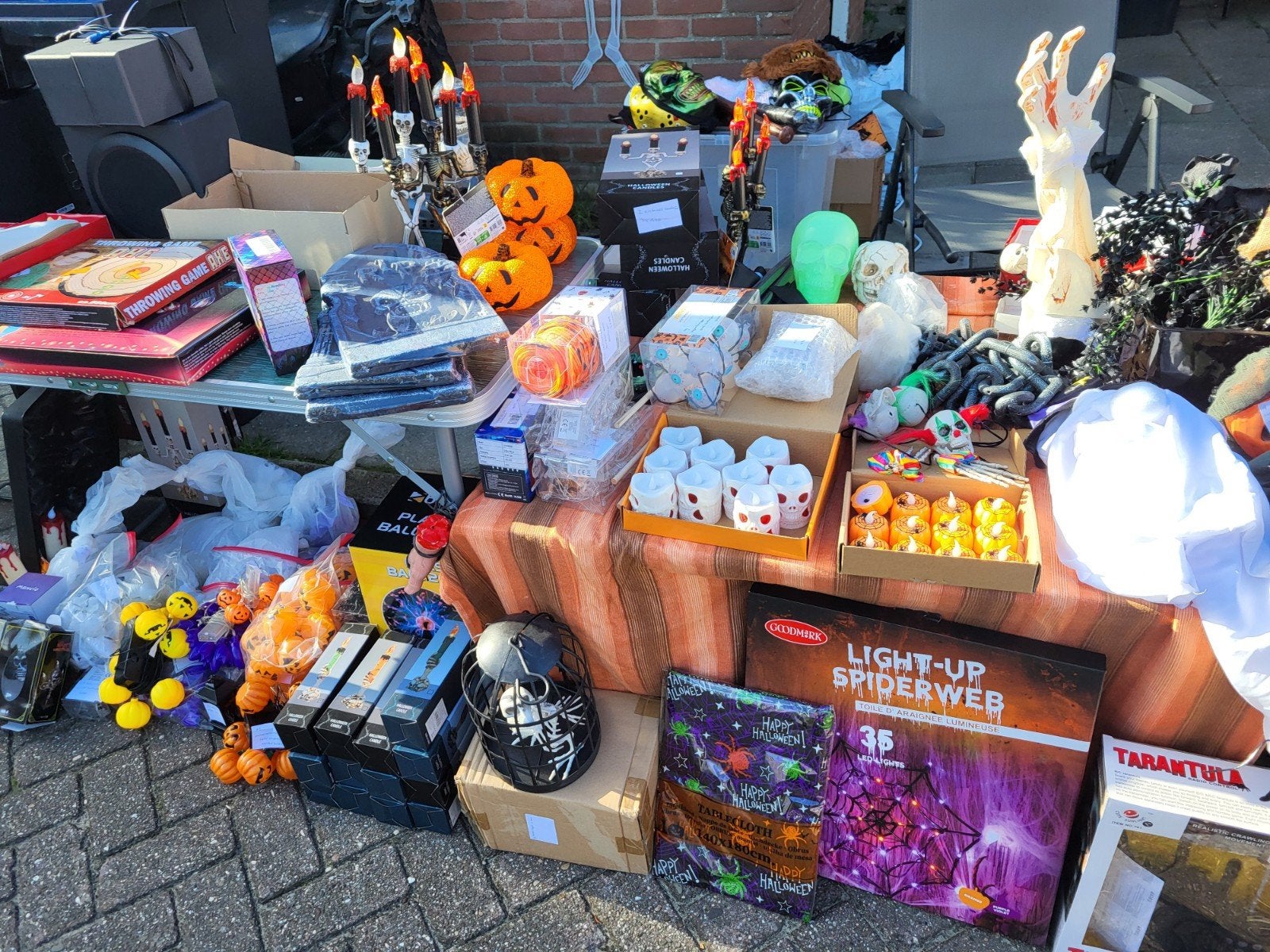 Grote partij Halloween versiering (met licht & geluid), Ophalen, Gebruikt, Versiering, Halloween of Griezel