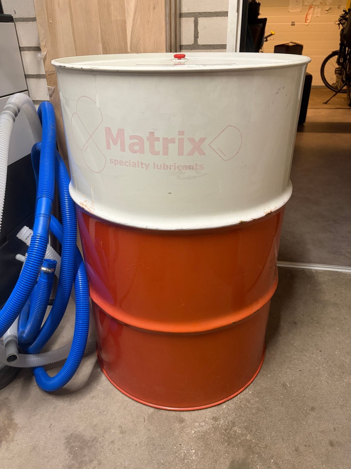 Ledig olievat - 200 liter, Doe-het-zelf en Verbouw, Ophalen