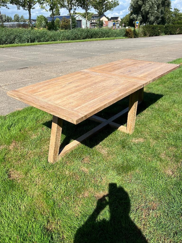Riviera maison eettafel Bali 240x100cm, Overige materialen, 100 tot 150 cm, Ophalen of Verzenden, Rechthoekig