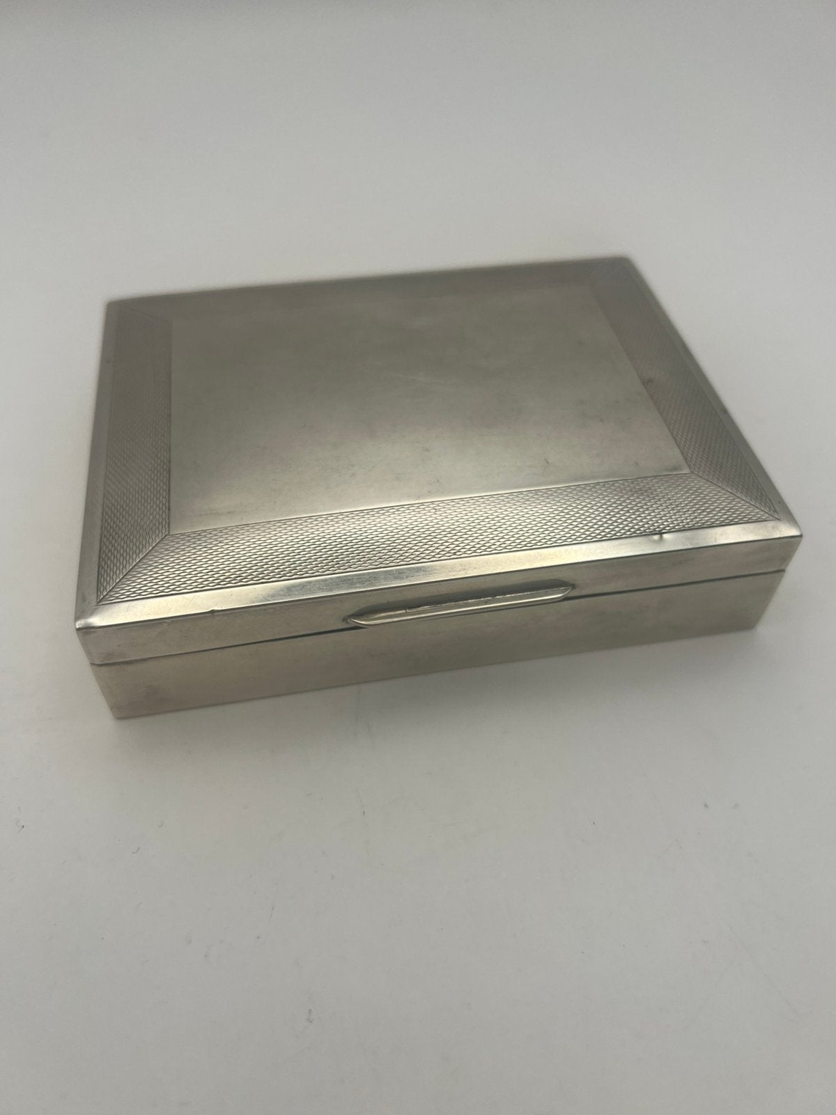 925 sterling zilveren tabaksdoos, Antiek en Kunst, Ophalen of Verzenden