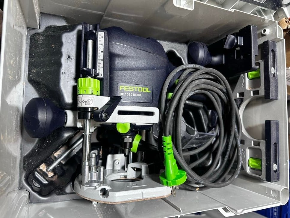 Festool OF 1010 R Bovenfrees in Systainer 2024!!!!, Doe-het-zelf en Verbouw, Gereedschap | Freesmachines, Ophalen, Zo goed als nieuw