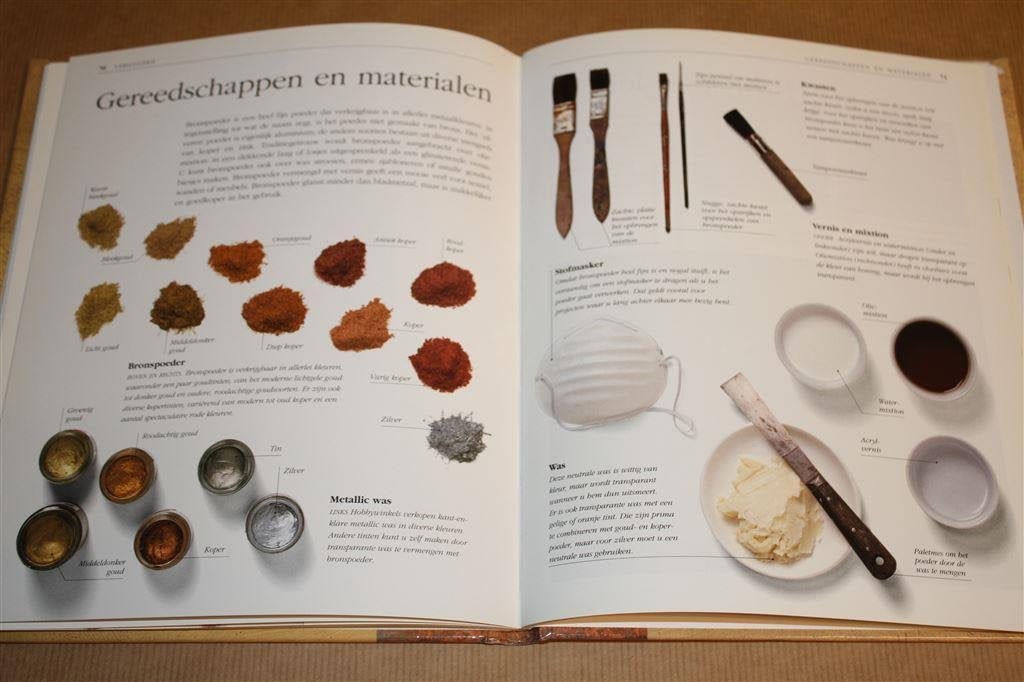 Decoratieve antiek-effecten met verf, vernis en was., Ophalen of Verzenden, Gelezen, Overige onderwerpen