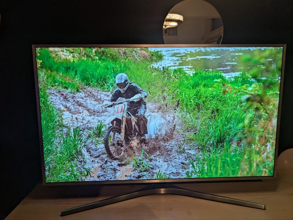 Samsung 49 inch 4K Smart TV, lees tekst., Ophalen, LED, 50 Hz, Zo goed als nieuw