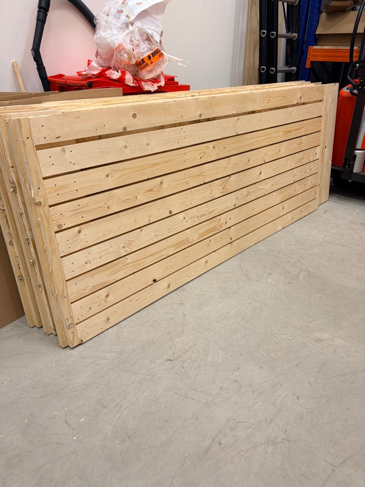 houten schotten., Doe-het-zelf en Verbouw, Ophalen, Nieuw, Hout