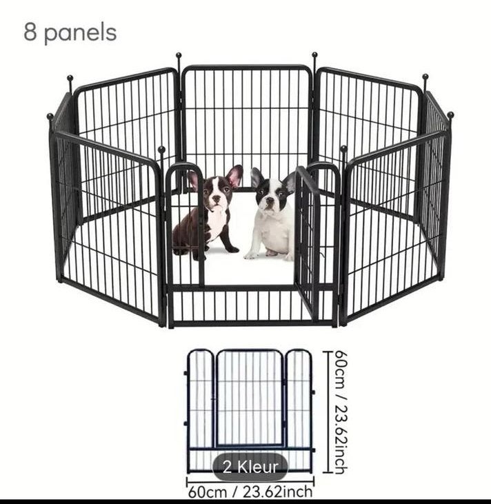 Puppyren zwart NIEUW!⭐️, Dieren en Toebehoren, Hondenbenches, Ophalen of Verzenden, Nieuw
