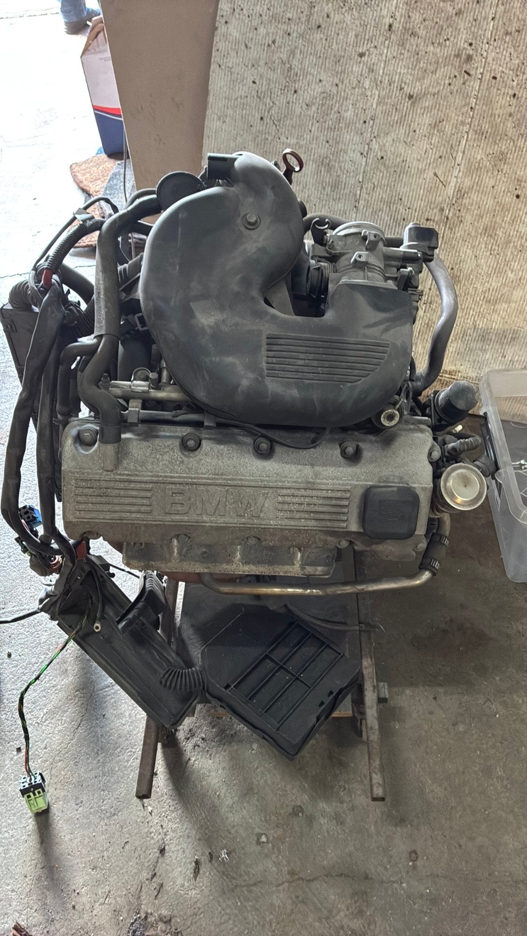 Bmw e36 motorblok incl aanbouwdelen en ecu, Ophalen, BMW