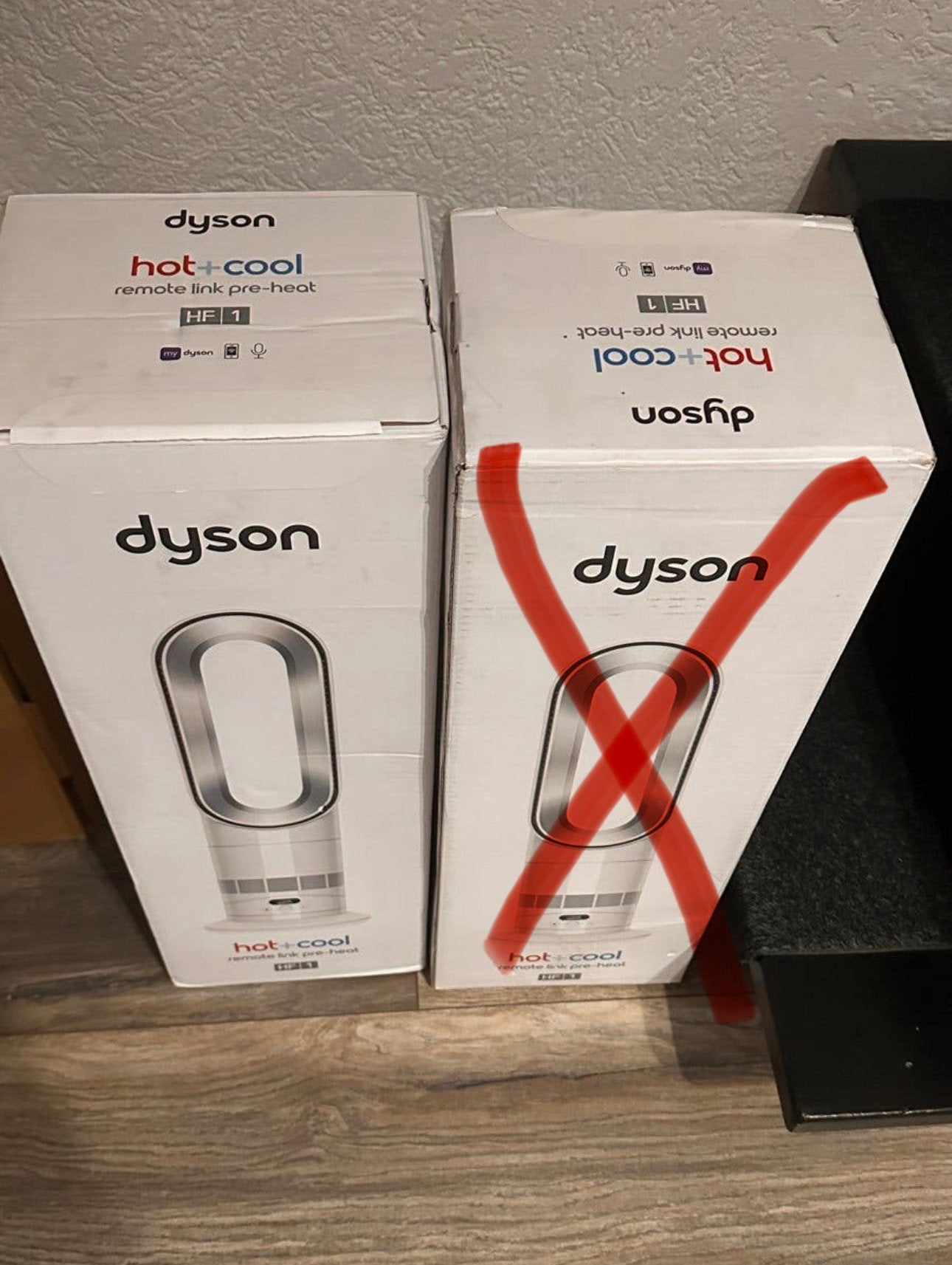 Dyson Hot+Cool HF1 Ventilator/Verwarming ( Retour artiekel ), Witgoed en Apparatuur, Koelen en Ontvochtigen, Minder dan 60 m³