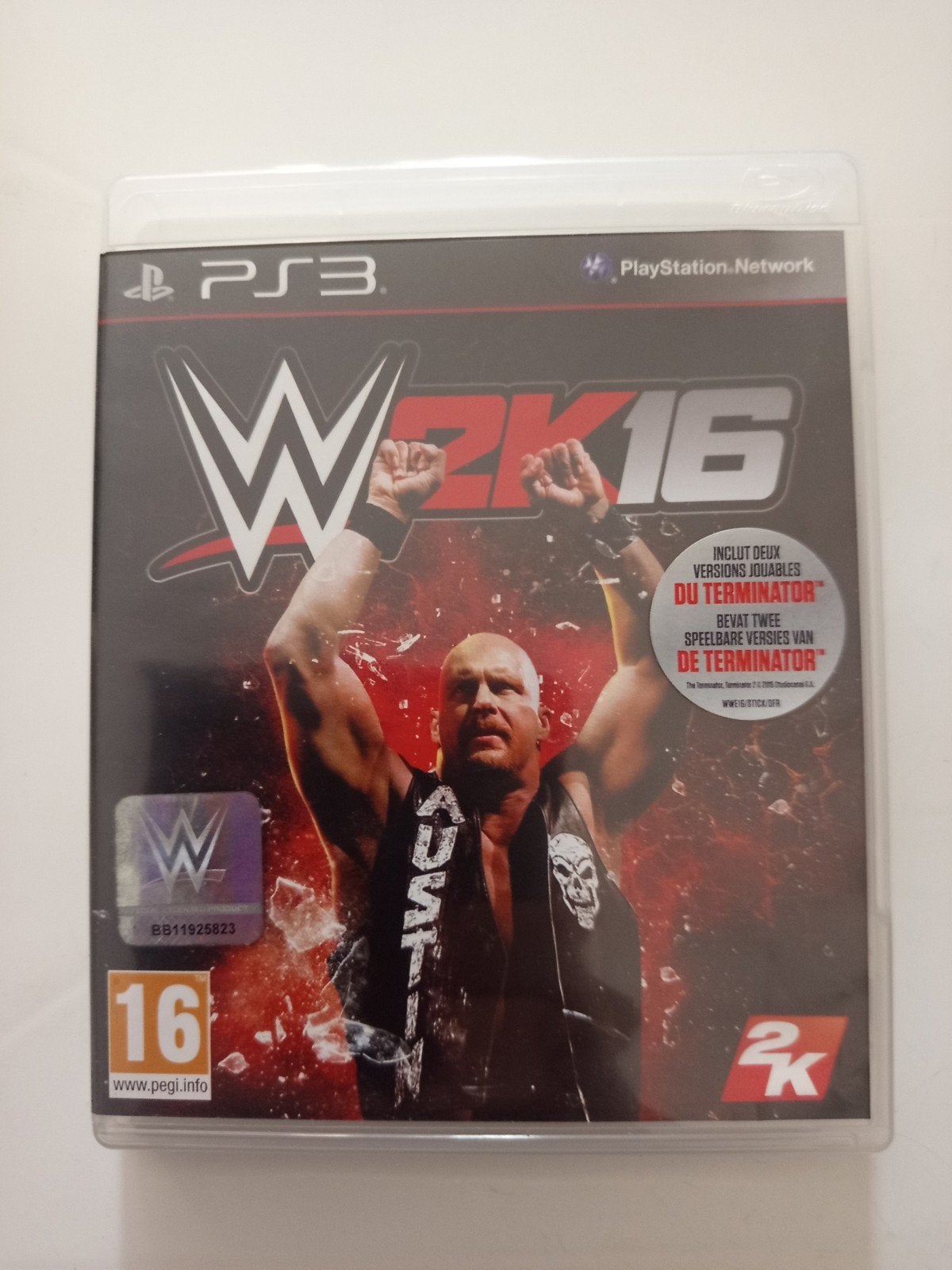 WWE 2k16 ps3, Gebruikt, Vechten, Verzenden, 3 spelers of meer