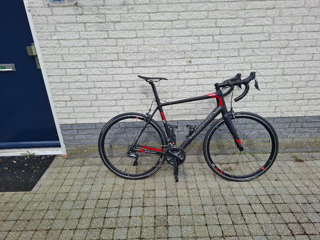 Te koop mooie Carrera racefiets., 28 inch, Carbon, Zo goed als nieuw, 57 tot 61 cm