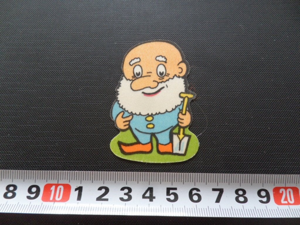sticker textiel strip kabouter als paulus de boskabouter, Verzamelen, Stickers, Ophalen, Zo goed als nieuw