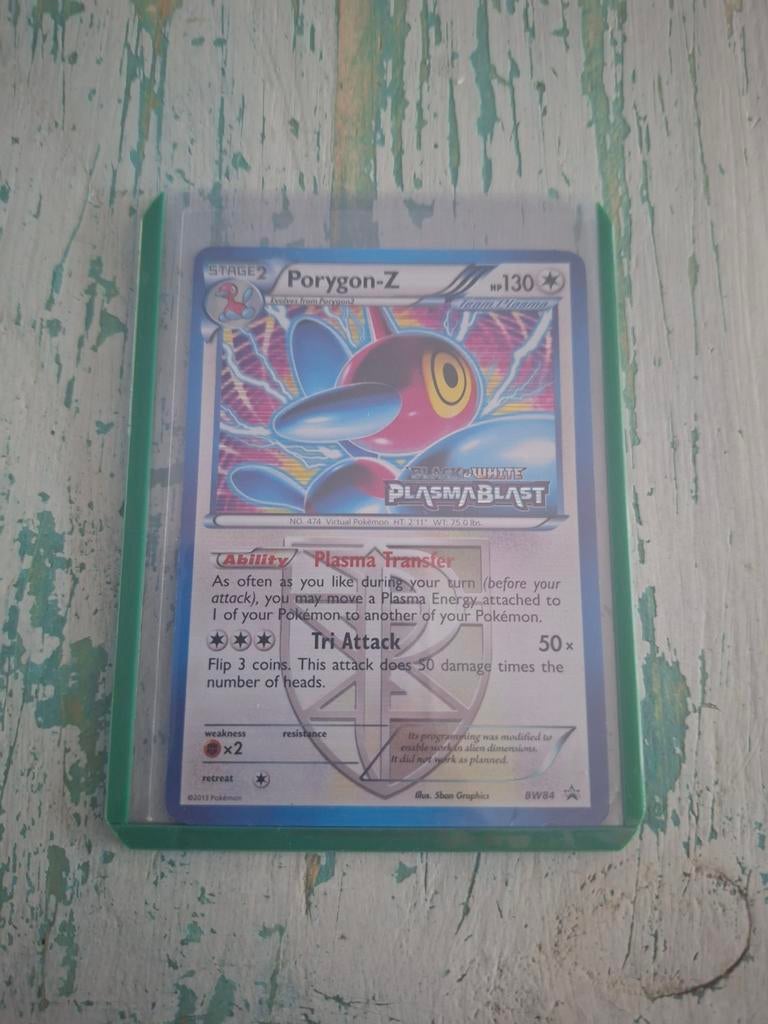 Porygon-Z Plasma Blast Holofoil Pokémon Kaart BW84, Ophalen of Verzenden, Zo goed als nieuw, Losse kaart, Foil