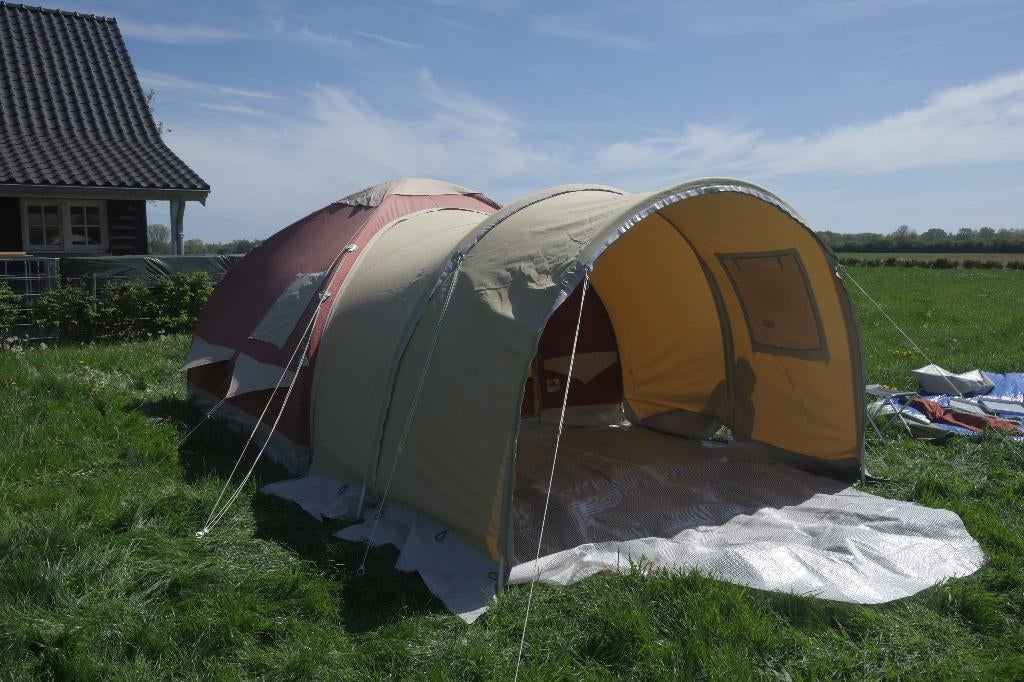 te koop:  Oppompbare Karsten  tent 300x300  met veel extra's, Caravans en Kamperen, Tenten, Ophalen, Gebruikt, Tot en met 6