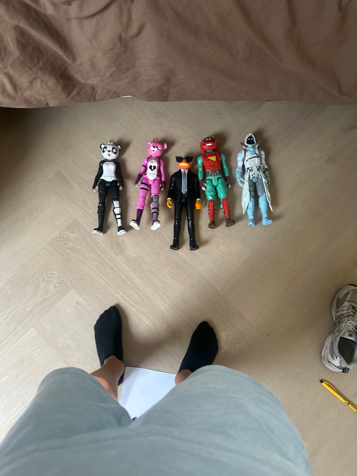 Fortnite actiefiguren set - 5 stuks, Ophalen of Verzenden, Gebruikt
