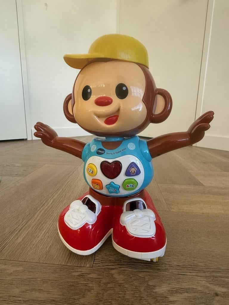Vtech Baby Swing & Speel Aap, Ophalen of Verzenden, Zo goed als nieuw, 6 maanden tot 2 jaar