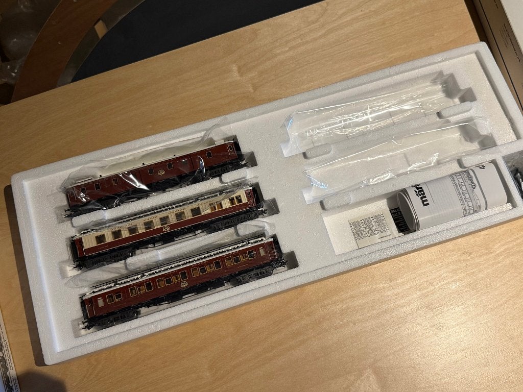 Märklin 42754 H0 Wagonset Oriënt Express, Wisselstroom, Ophalen of Verzenden, Märklin, Nieuw
