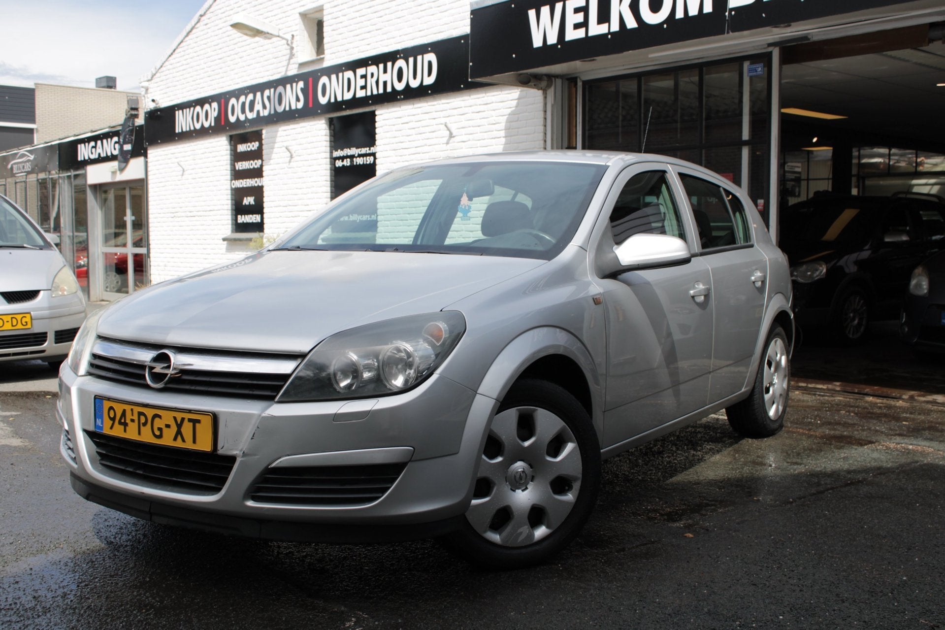 Opel Astra 1.8 Enjoy / VOL AUTOMAAT / Airco / CruiseControl, Auto's, Gebruikt, Zwart, 4 cilinders, 1210 kg