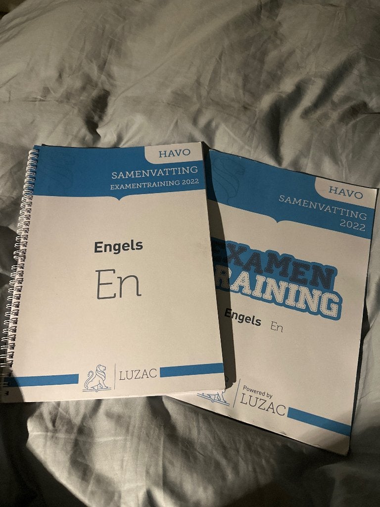 Luzac examentraining setje Engels 2022, Engels, Luzac College-Lyceum, HAVO, Ophalen of Verzenden