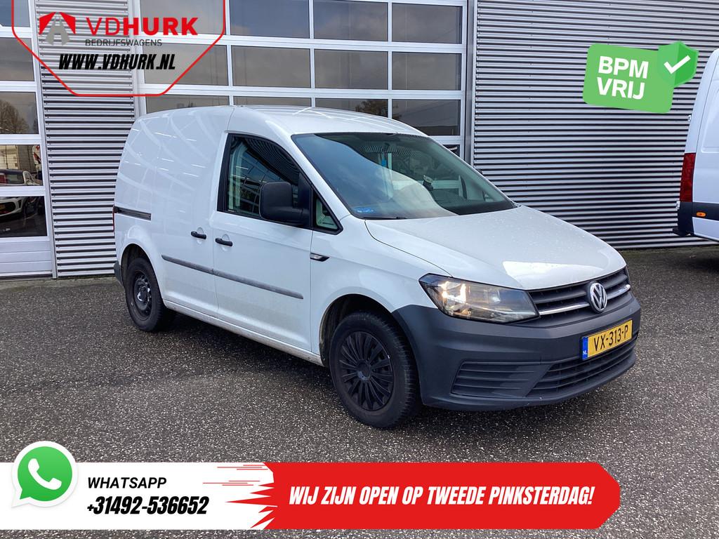 Volkswagen Caddy 2.0 TDI EXPORT DB-riem VV/ E6/ Airco/ Trekh, Auto's, Bestelauto's, Voorwielaandrijving, Stof, Gebruikt, 4 cilinders
