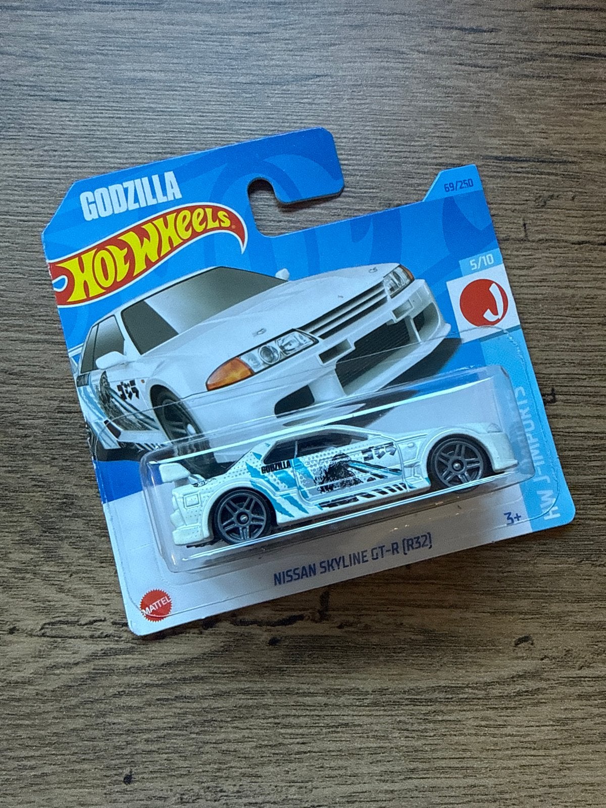 Hot Wheels Nissan Skyline GT-R (R32) Godzilla, Overige merken, 1:50 of kleiner, Auto, Nieuw