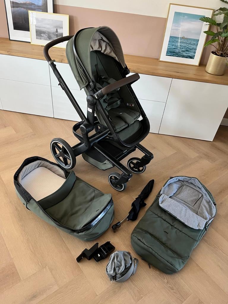 Joolz Day+ Magnificent Green incl. Accessoires, Kinderen en Baby's, Kinderwagens en Combinaties, Ophalen