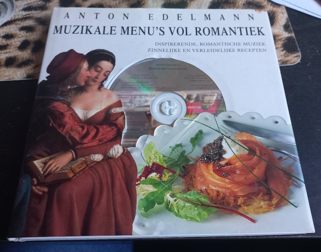 Muzikale menu's vol romantiek, incl. CD, Boeken, Kookboeken, Ophalen of Verzenden, Gelezen