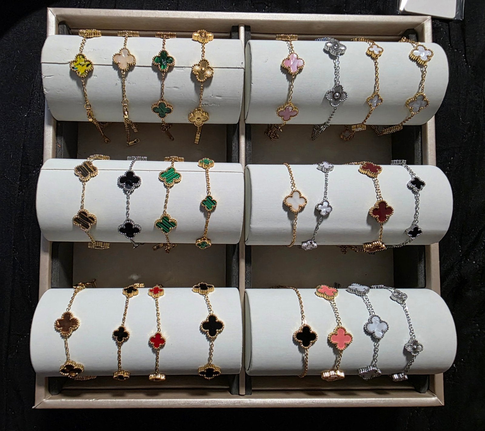 Clover Leaf Armbanden in Van Cleef Stijl, Sieraden, Tassen en Uiterlijk, Ophalen of Verzenden, Nieuw, Overige kleuren