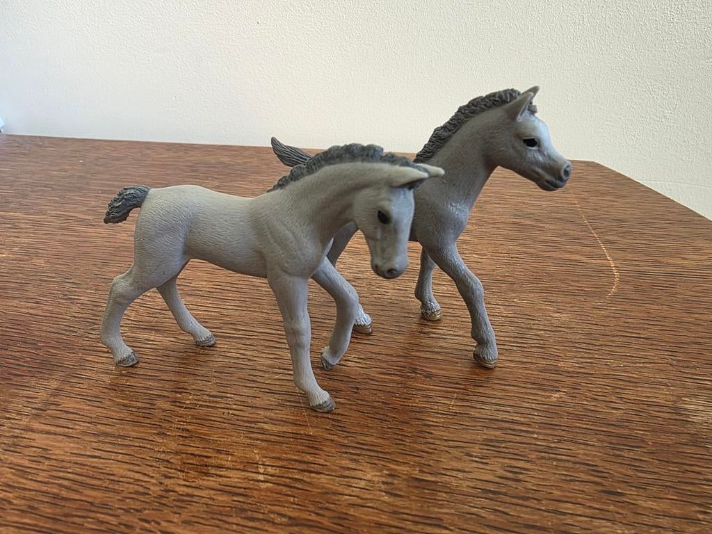 Schleich arabier veulens bijde uit de collectie van 2013, Ophalen of Verzenden