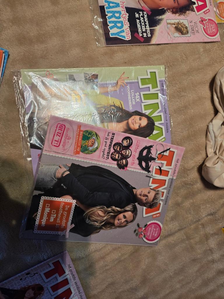 Tina tijdschriften - 10x nieuw in folie, 48x 1x gelezen, Ophalen of Verzenden, Zo goed als nieuw