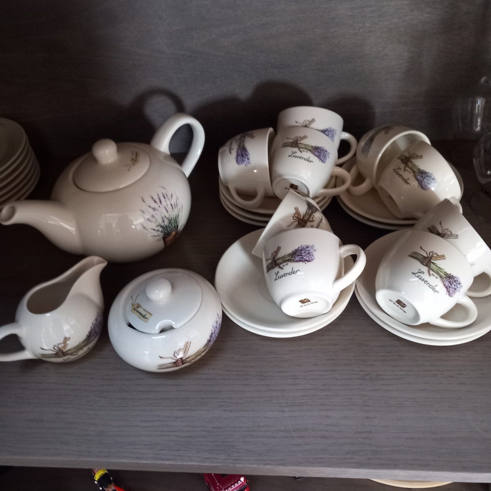Jet Lavendel Servies, Ophalen of Verzenden