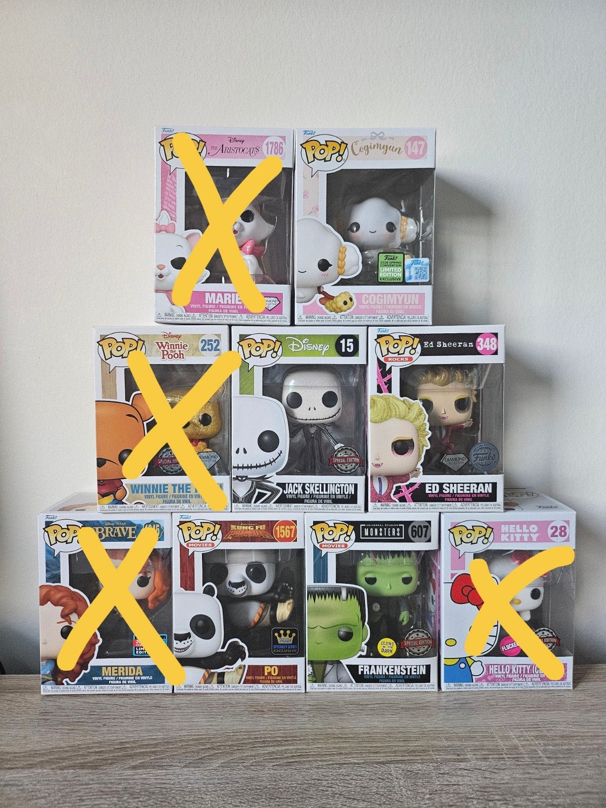 Nieuw: Speciale Funko's Diamond, Convention + GITD, Verzenden, Nieuw