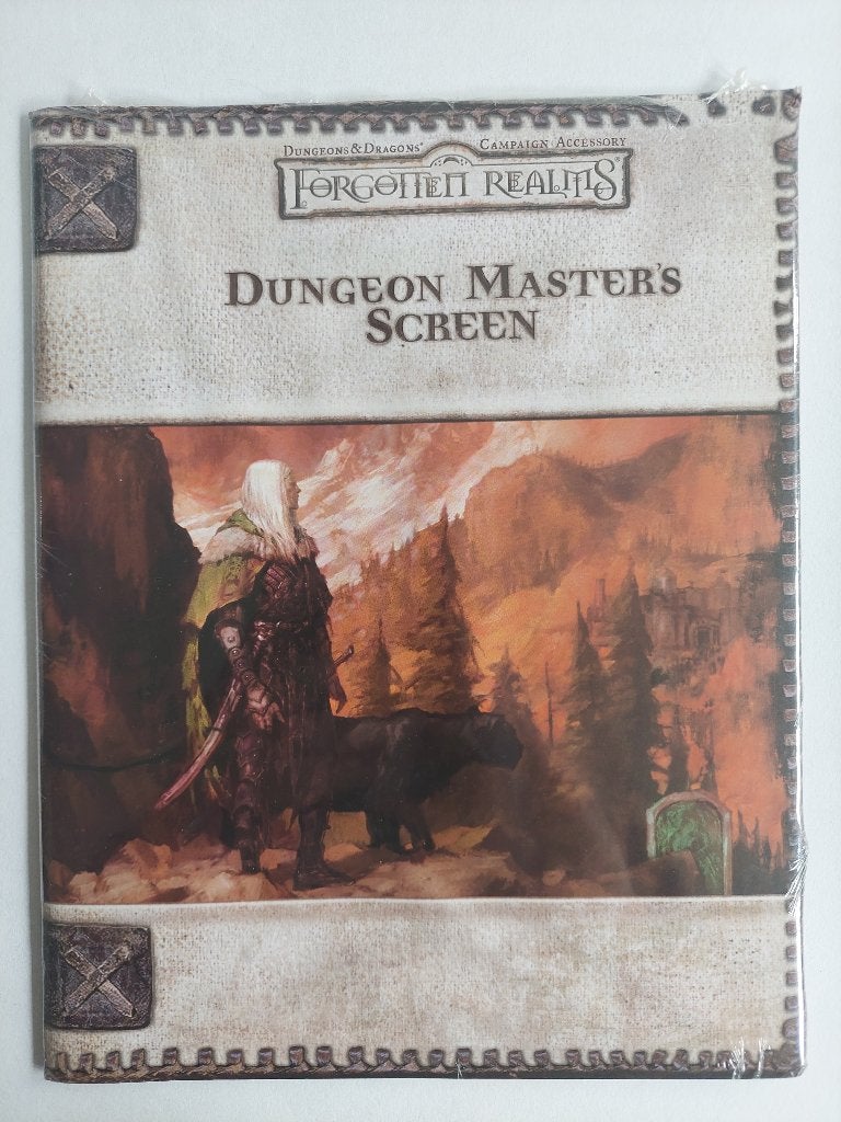 D&D - Forgotten Realms - 3.0e - Dungeon Master's Screen, Vijf spelers of meer, Ophalen of Verzenden, Nieuw, Wizards of the Coast