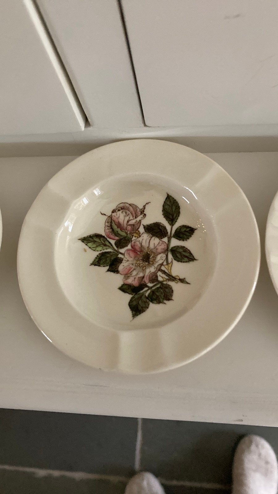3 Wedgwood asbakjes Conway Briar rose en Rosalind, Ophalen of Verzenden