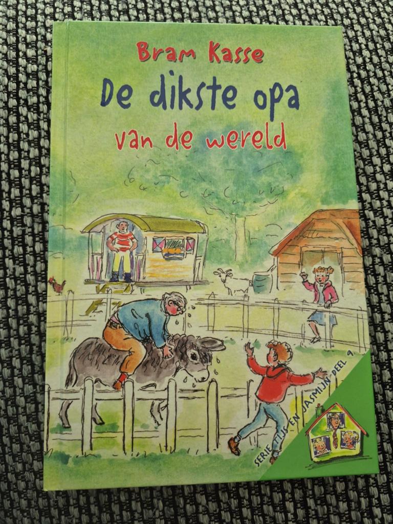 De dikste opa van de wereld - Bram Kasse (Tijs en Jasmijn), Ophalen of Verzenden, Gelezen, Bram Kasse, Fictie
