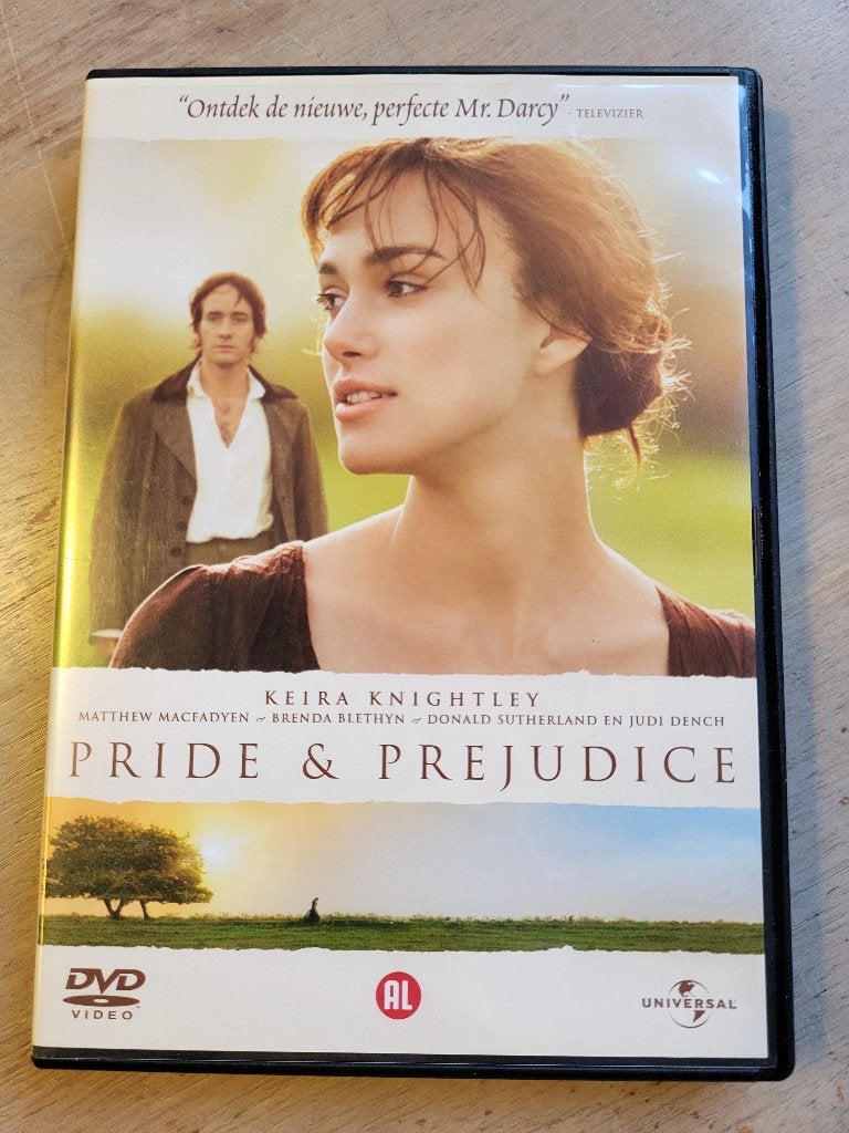 Pride & Prejudice DVD - Romantisch drama, Alle leeftijden, Nederlands, Zo goed als nieuw, Engels