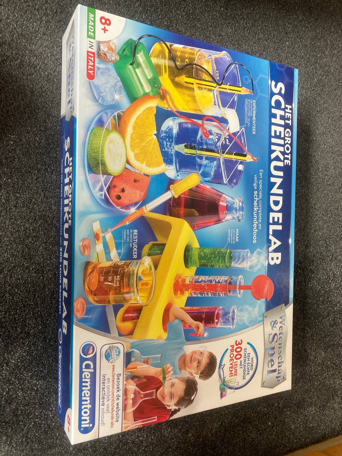 Clementoni Het Grote Scheikundelab - Experimenteerdoos, Kinderen en Baby's, Speelgoed | Educatief en Creatief, Ophalen of Verzenden