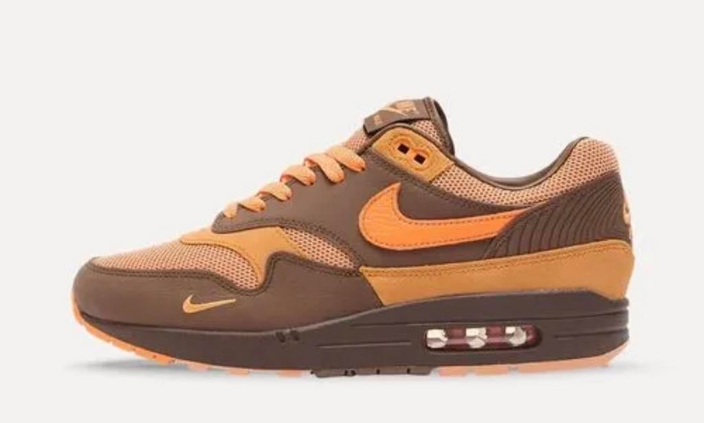 Nike Air Max 1 Kings Day, Kleding | Heren, Schoenen, Bruin, Nieuw, Ophalen of Verzenden, Sneakers of Gympen