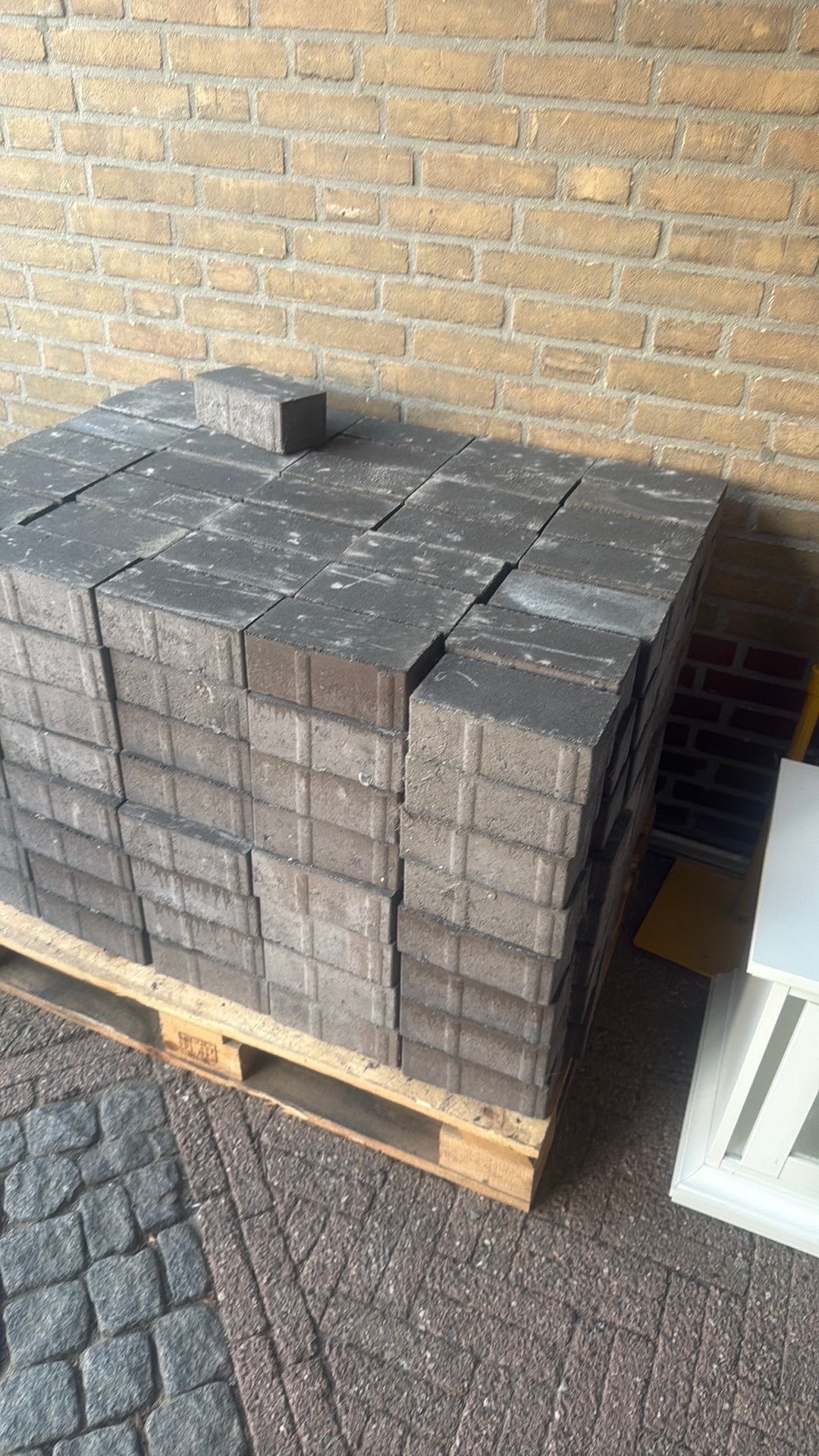 klinkers ongeveer 6m2, Ophalen, Klinkers, 5 tot 10 m², Zo goed als nieuw