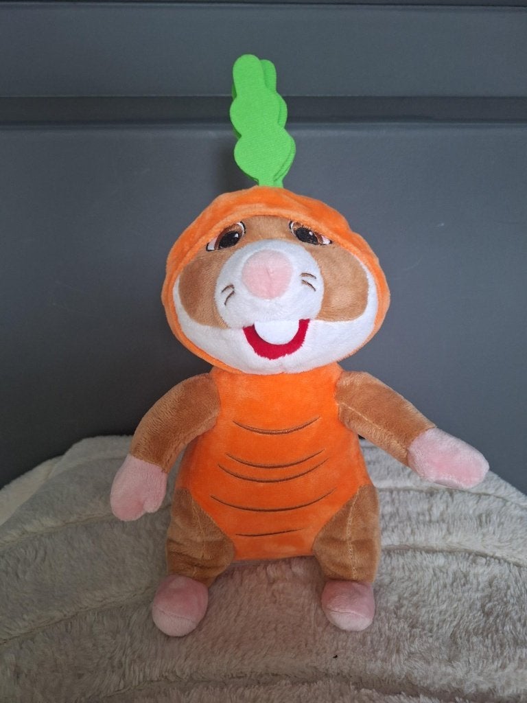 AH hamster wortel, Kinderen en Baby's, Speelgoed | Knuffels en Pluche, Albert Heijn, Overige typen, Ophalen of Verzenden, Zo goed als nieuw