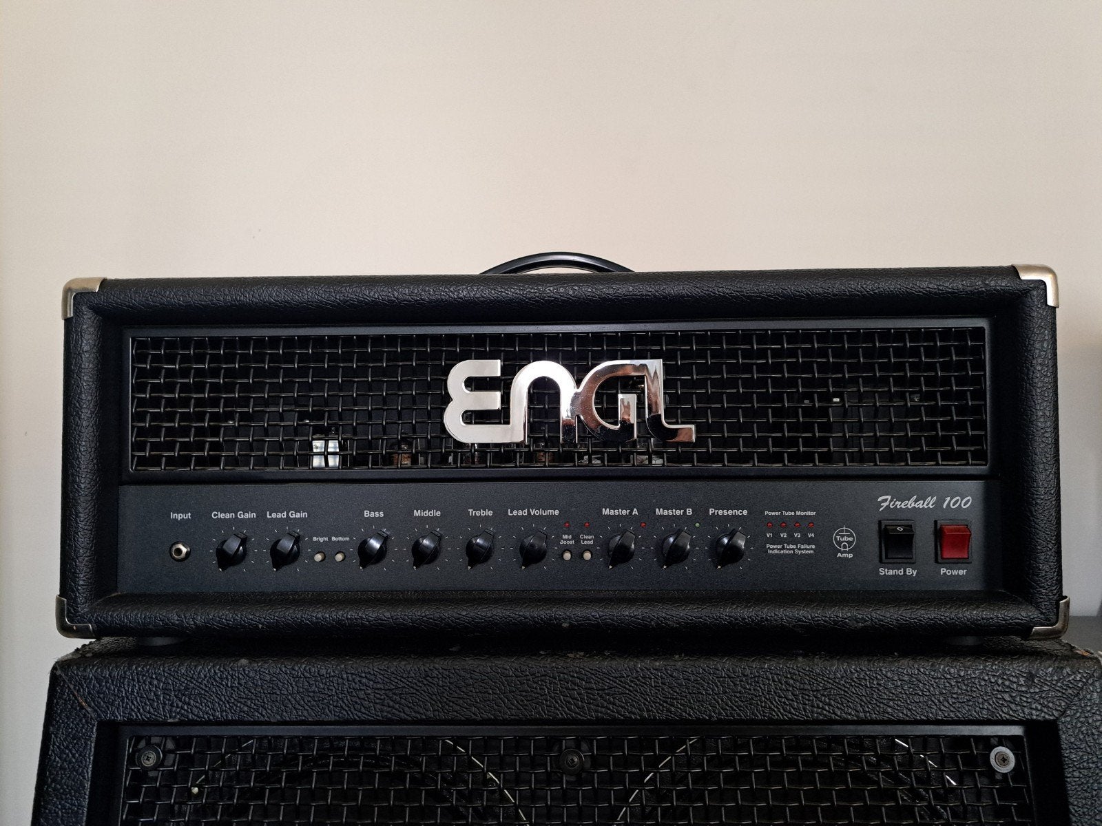 ENGL Fireball 100 Gitaarversterker Top, Ophalen, Gebruikt, Gitaar, 100 watt of meer