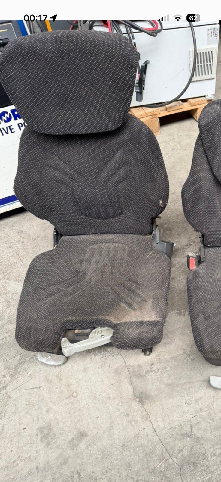 Grammer heftruck trekker tracktor stoel, Ophalen, Gebruikt