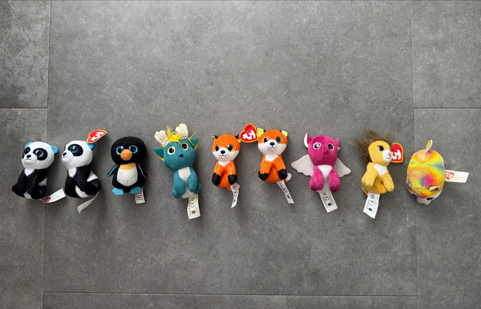 Ty knuffeltjes - Diverse Beanie Boos, Overige typen, Ophalen of Verzenden, Meerkleurig, Klein (minder dan 20 cm)