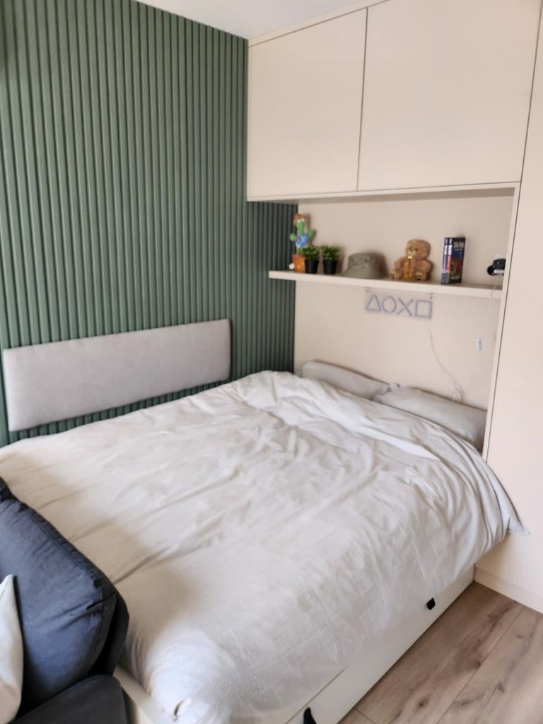 Ombouw kast slaapkamer 140 bed hoogte 255, Ophalen of Verzenden, Zo goed als nieuw, Tweepersoons, 140 cm