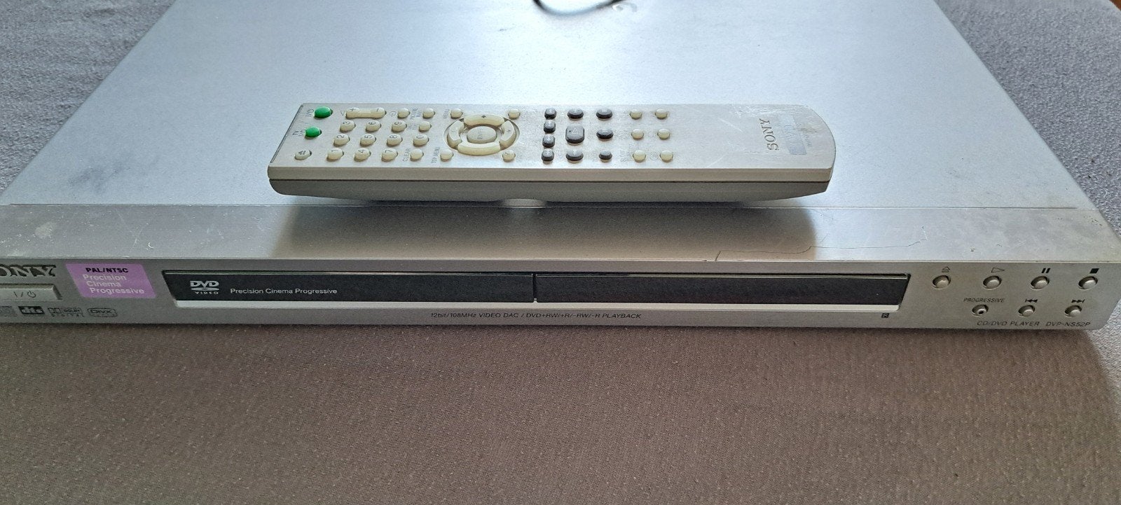 Sony CD/DVD Speler DVP-NS52P met afstandsbediening, Ophalen of Verzenden, Zo goed als nieuw, Dvd-speler, Sony