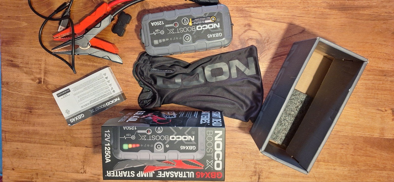 NOCO Boost X GBX45 12V 1250A Ultraveilige Startbooster, Ophalen of Verzenden, Zo goed als nieuw
