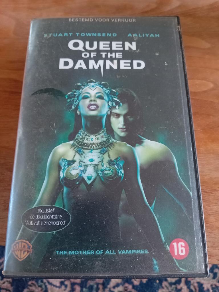 Videoband film Queen of the Damned, Alle leeftijden, Ophalen, Gebruikt, Horror