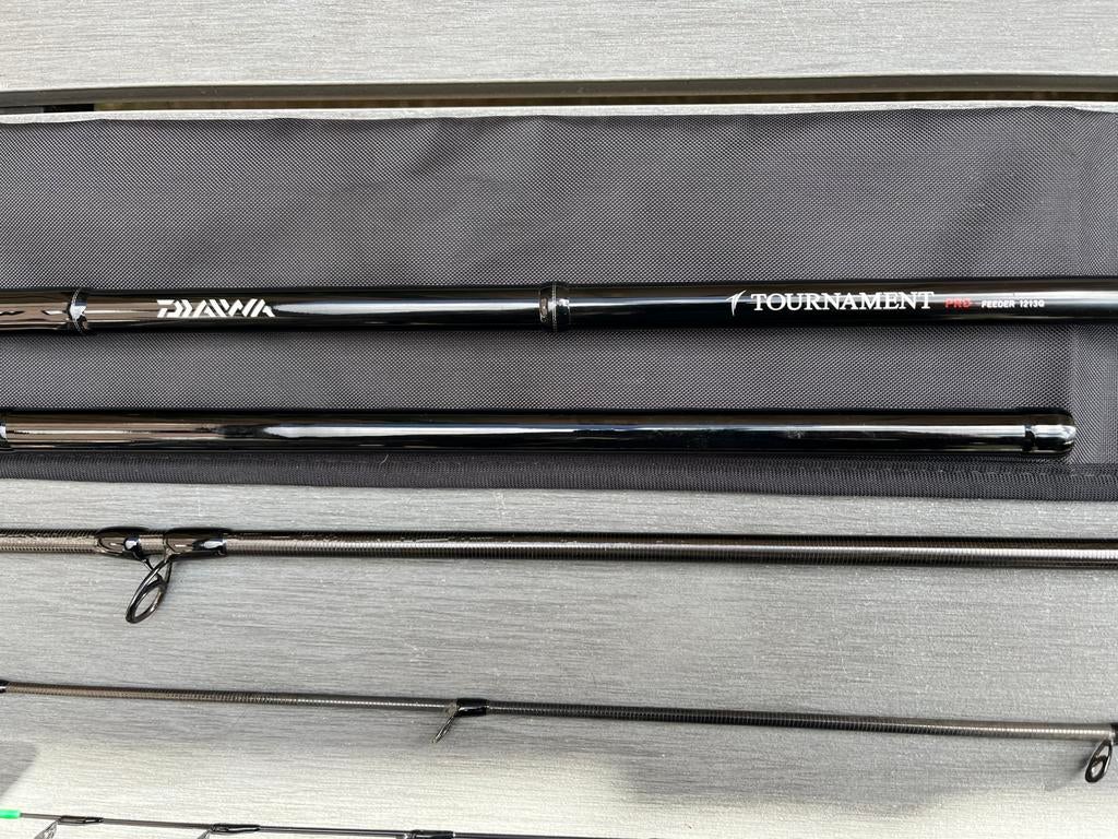 Daiwa Tournament Pro Feeder 12/13 feet, Ophalen of Verzenden, Zo goed als nieuw, Werphengel