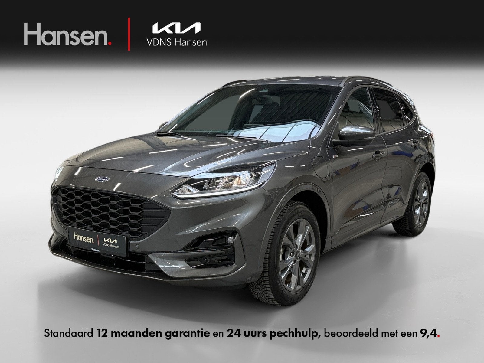 Ford Kuga 2.5 PHEV ST-Line I Winterpakket I Camera I Cruise, Auto's, Ford, Automaat, Lichtsensor, Stof, Gebruikt